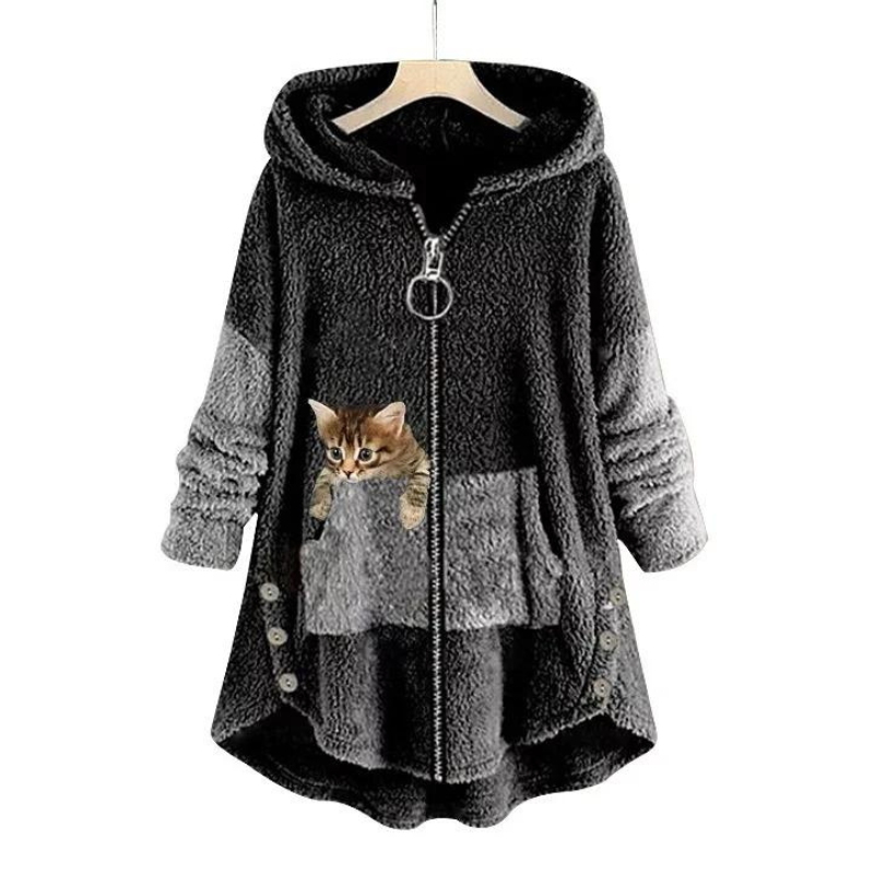 Nijboermode™ Alayna – warme zachte jas