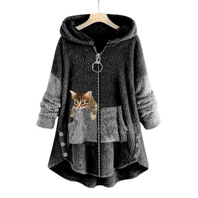 Nijboermode™ Alayna – warme zachte jas