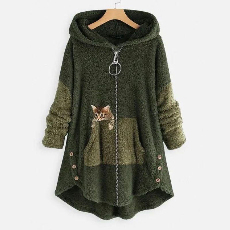Nijboermode™ Alayna – warme zachte jas