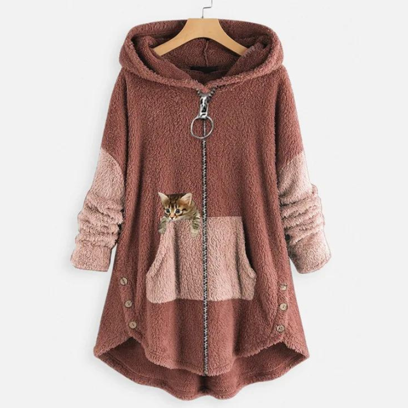 Nijboermode™ Alayna – warme zachte jas